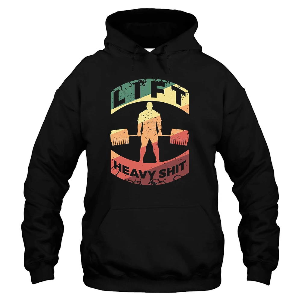 Lift Heavy Shit Hoodie - Black