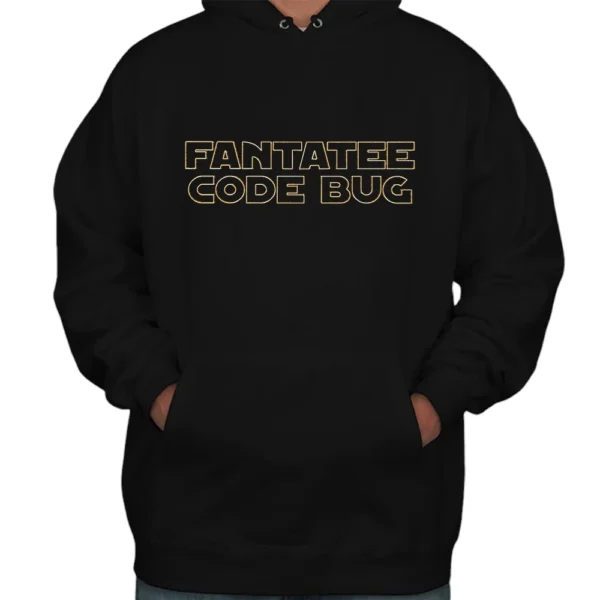 Fantatee Code Bug Hoodie - Black