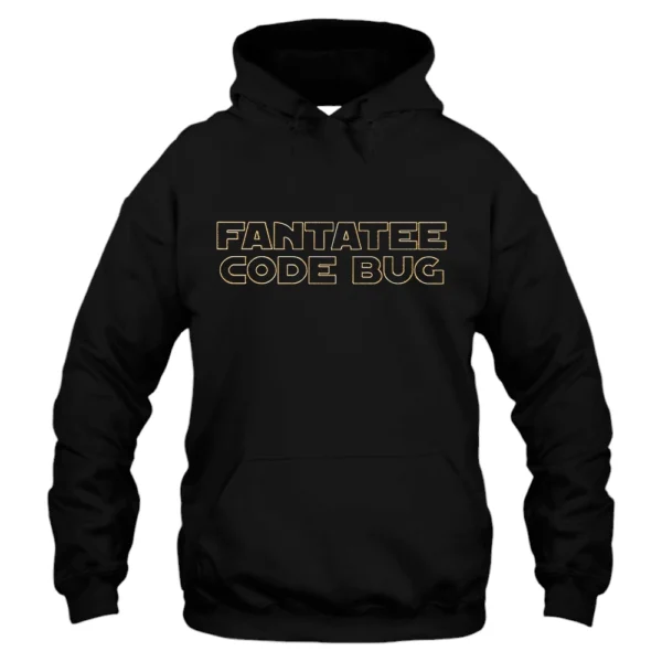 Fantatee Code Bug Hoodie - Black