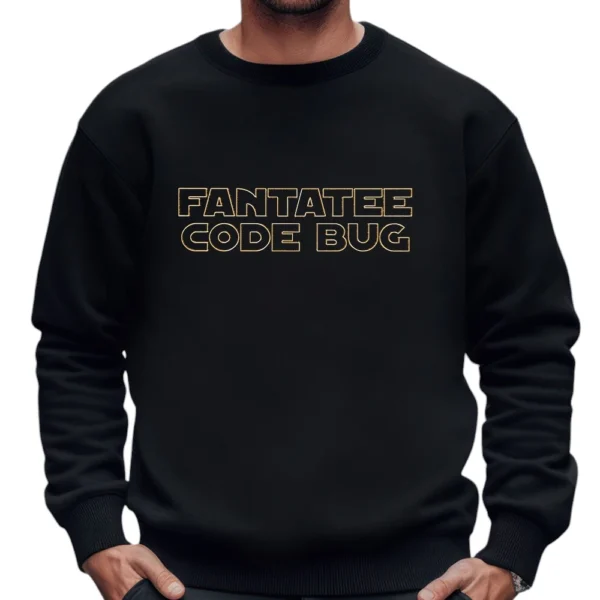 Fantatee Code Bug Sweatshirt - Black