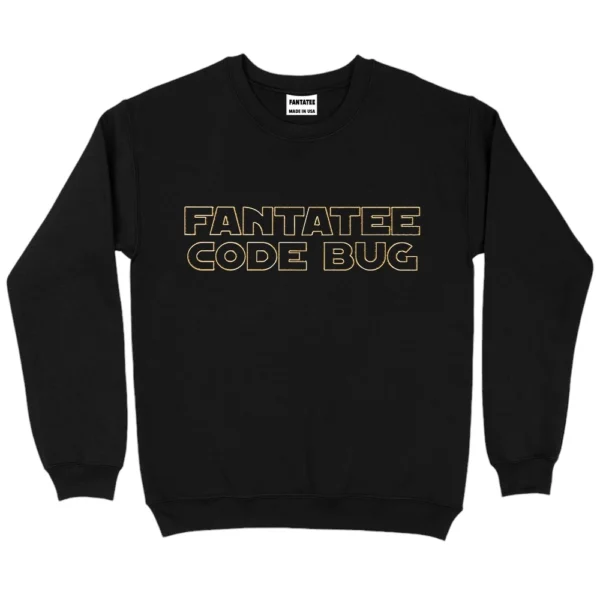 Fantatee Code Bug Sweatshirt - Black