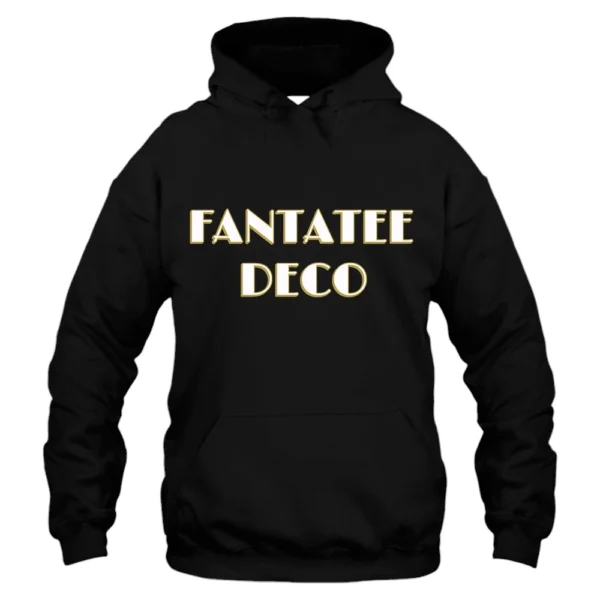 Fantatee Deco Hoodie - Black