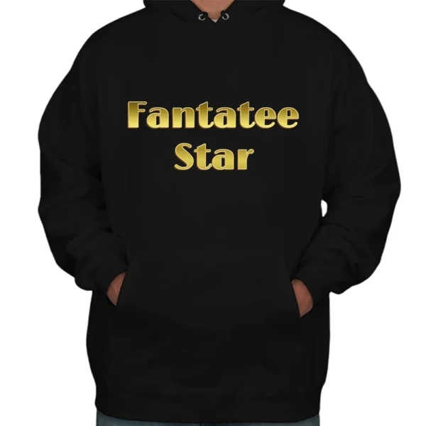 Fantatee Star Hoodie - Black