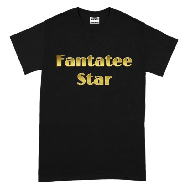 Fantatee Star TShirt - Black