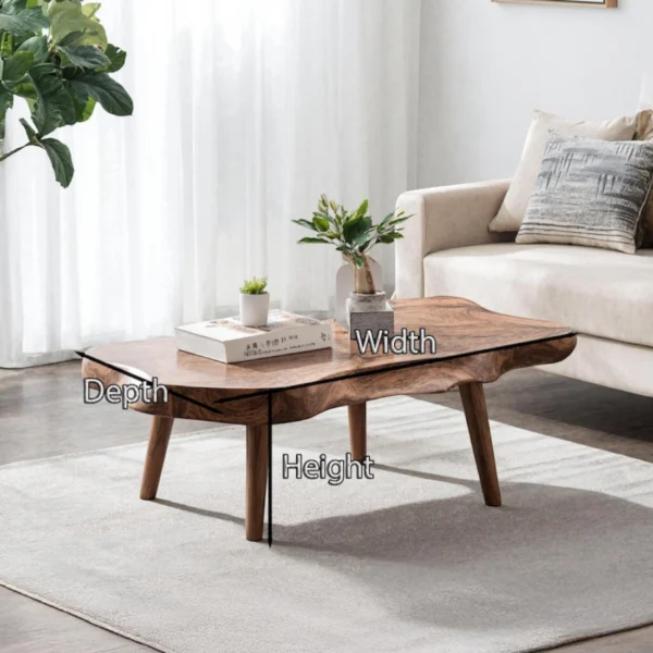 The Mid-Century Organic Coffee Table