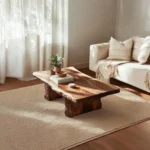 The Organic Slab Live Edge Coffee Table – A Natural Masterpiece