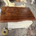 The Organic Slab Live Edge Coffee Table – A Natural Masterpiece