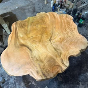 Handcrafted Solid Wood Coffee Table – Farmhouse Style for Unique Interiors2